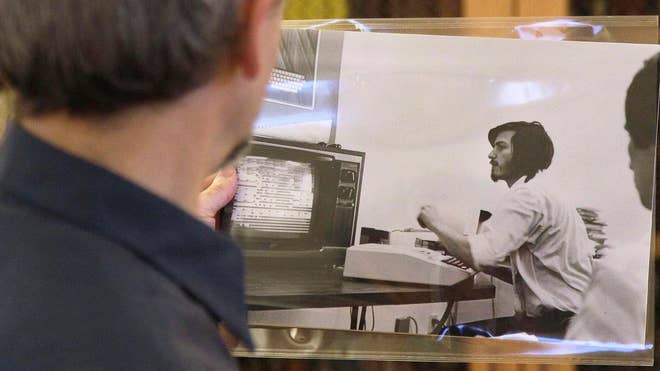 Steve Jobs in Apple Archives